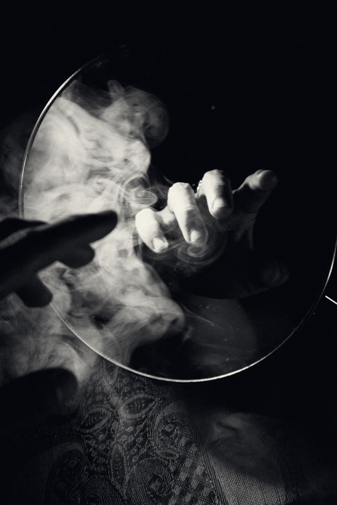 Reflection in a mirror